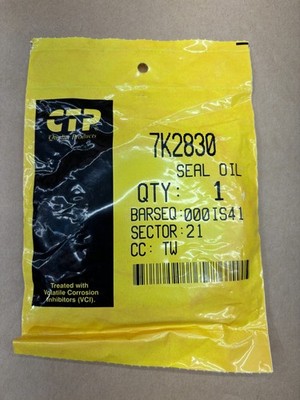 CTP 7K2830 Oil Seal Caterpillar Heavy Equipment Replacement Part CAT