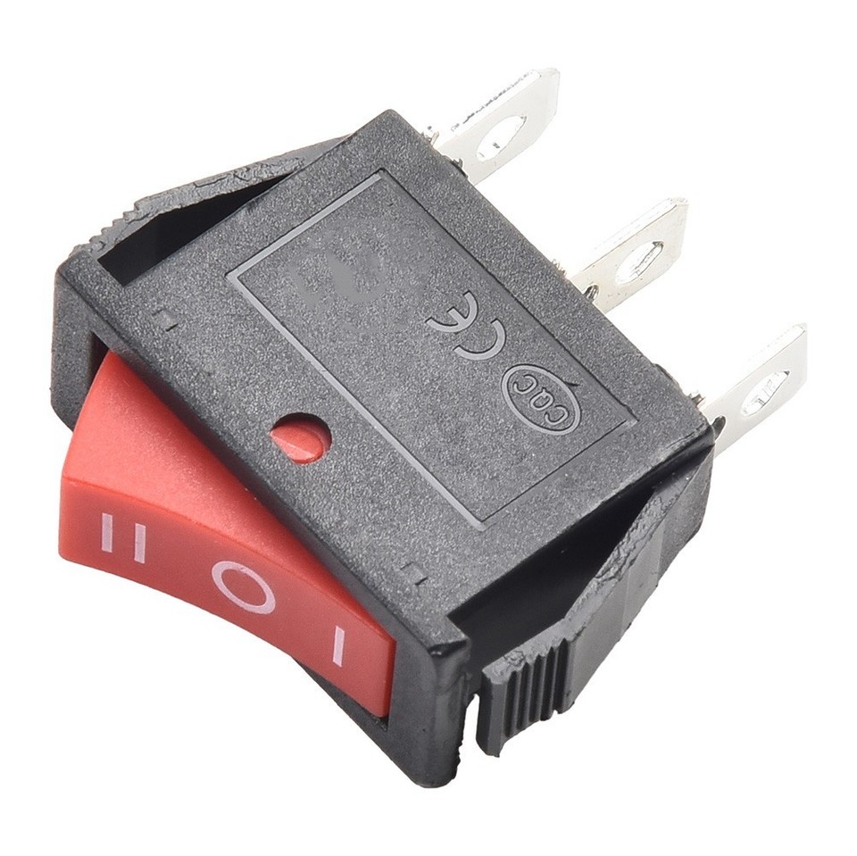 Push Button Switch DIY Electronics 3 Pin Switch High Reliability ...