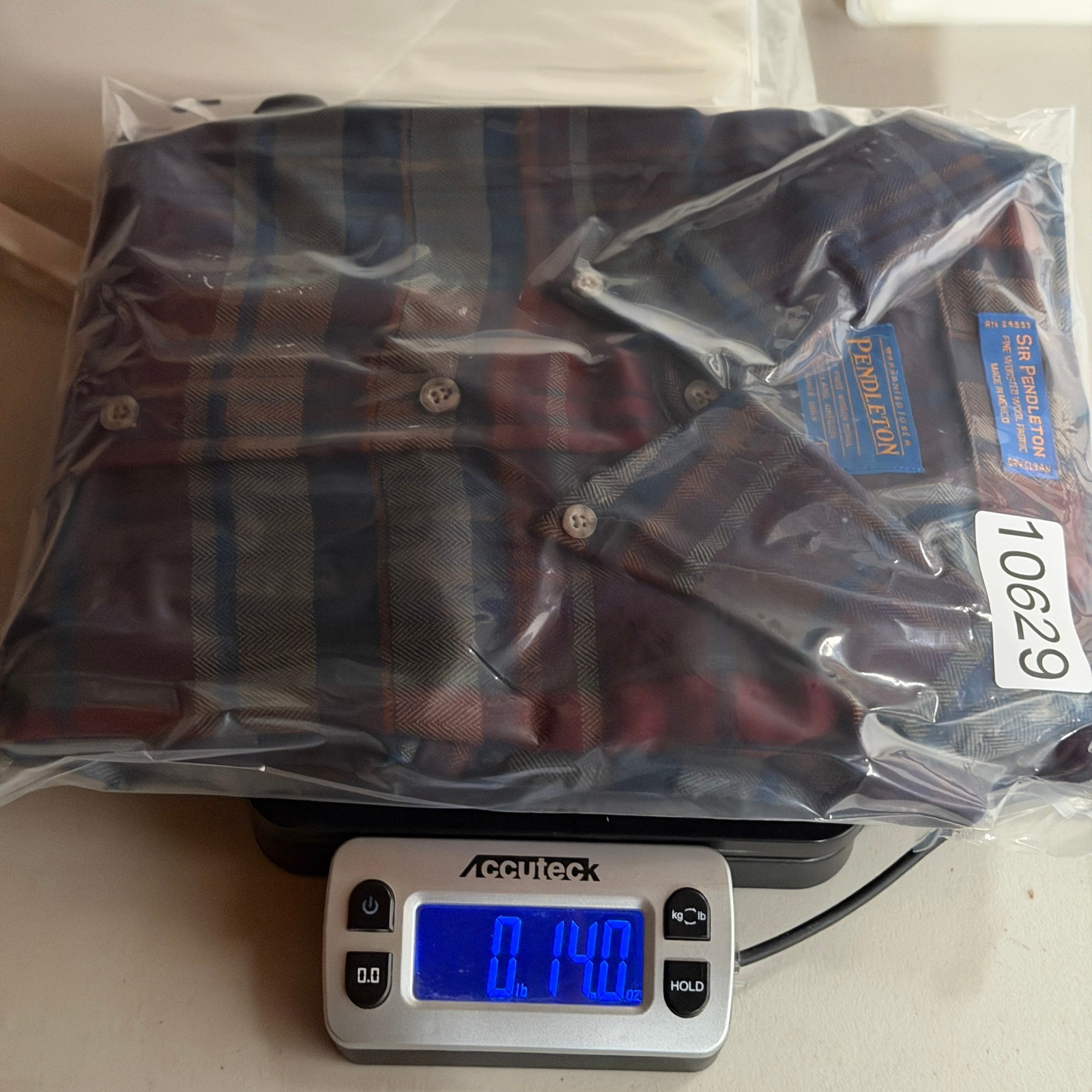 Pendleton Mens Sir Pendleton Worsted Wool Plaid B… - image 16