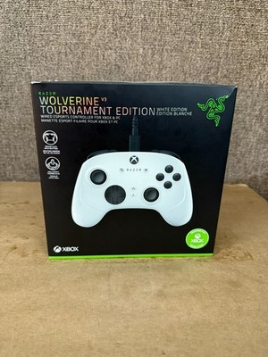 Razer Wolverine V3 Tournament Edition Wired Gaming Controller White