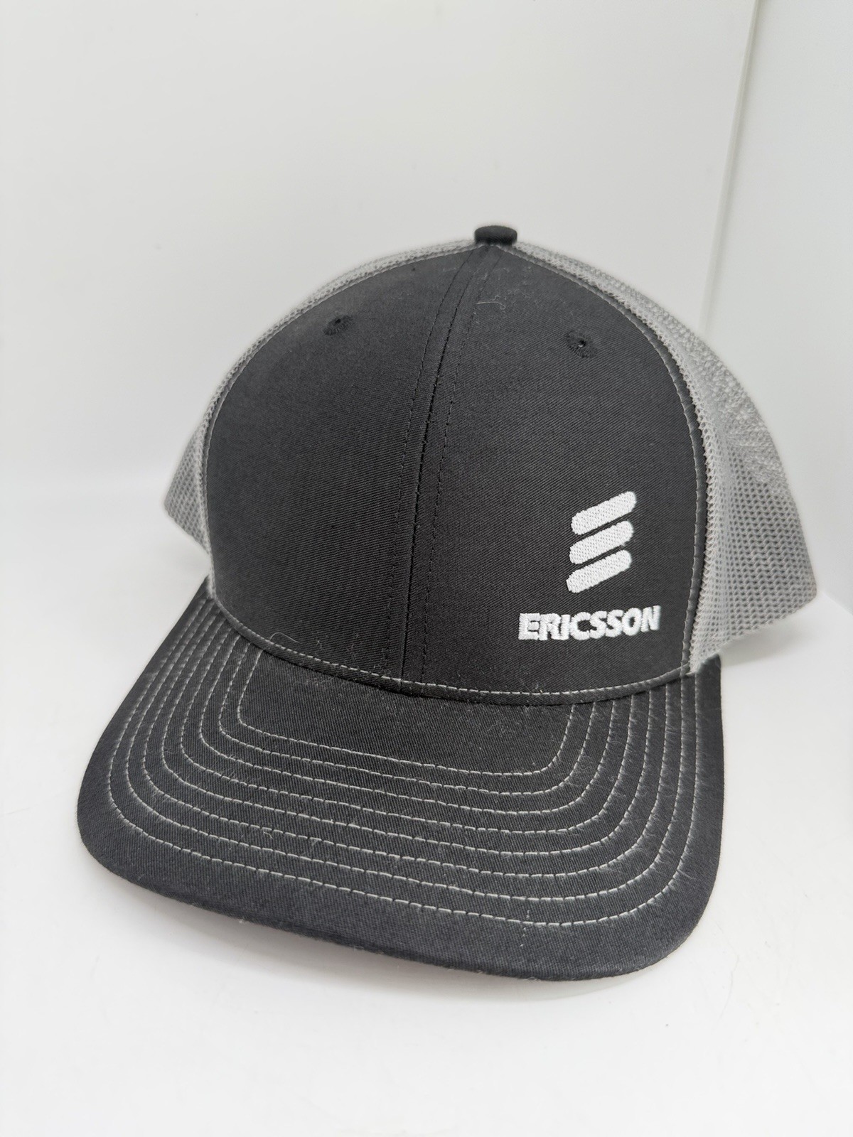 Ericsson Black Gray Ball Cap Hat Adjustable - image 1