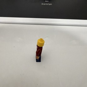 LEGO City Dad Minifigure CTY0566 Red Jacket Dark Blue Legs Yellow Head