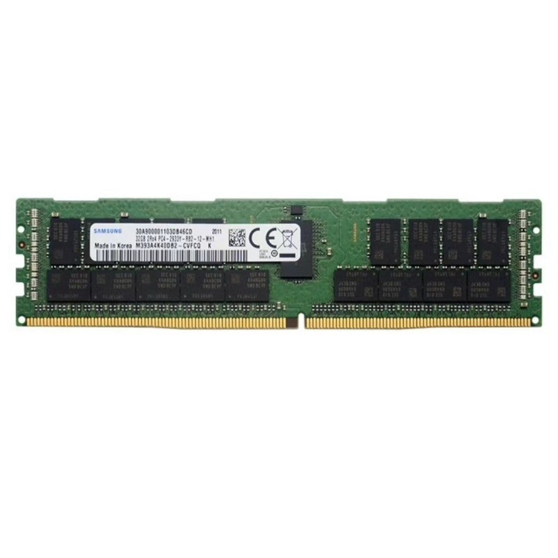 как выглядит Samsung 128GB 4X32GB DDR4 2933MHz PC4-23400 ECC Registered Server Memory Ram фото