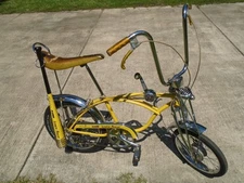 Schwinn Stingray Kool Lemon Peeler Krate Baseball Bat Boys Muscle Bike 1968-1973