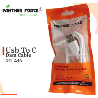 USB Typ-C Kabel 1m schwarz geflochten Nylon Schnelllade Datenkabel robust QuickSync+