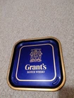Vintage Grant's Scotch Whisky London Tin Sign Serving Tray