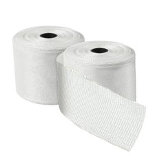 Fiberglass Cloth Tape 50FT 2 Rolls Non-Adhesive Plain Weave Repair High Stren...