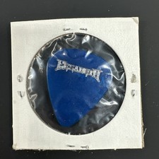Megadeth Nick Menza Vintage Guitar Pick - 1990 Rust In Peace Tour