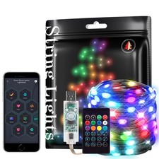 RGB IC WS2812B USB Twinkle Smart Fairy Light ...