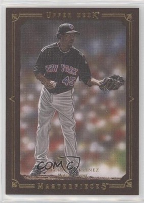 2008 Upper Deck Masterpieces Brown Paper Framed /100 Pedro Martinez #57 HOF 1e9z