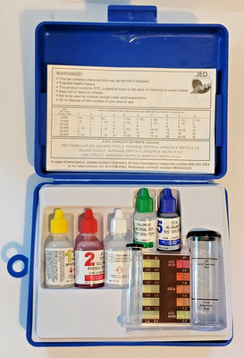 Jed Pool Tools 00-486 5 Way Pool Test Kit