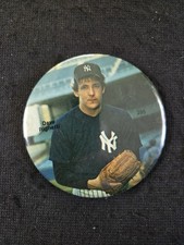 3 inch  baseball button Dave Righetti # 295  ( G )