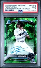 PJ Morlando 2025 Bowman Chrome Sapphire - Prospect Autographs  #CPS-PM /99 AU,RC