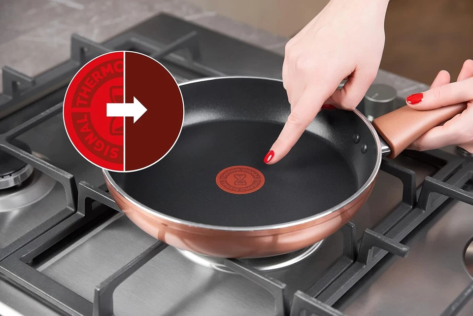 Ramata Set Padelle Antiaderenti in Alluminio Ø 24/28 Cm, Batteria Di Pentole Gas - Immagine 4 di 4