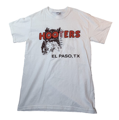 Vintage Hooters Shirt S Mens El Paso Texas Double Sided | eBay