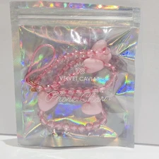Velvet Caviar VC Phone Charm Pink Hearts 💕 