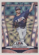 2020 Donruss American Pride Silver /349 Burl Carraway Justin Verlander #AP14 fm0