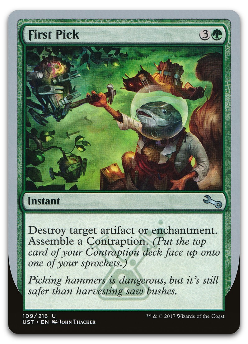 First Pick #109 (NM) Unstable UST Magic MTG