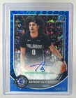 Anthony Black 2025 Bowman #BCA-AR Blue Geometric Refractor Chrome Auto /150