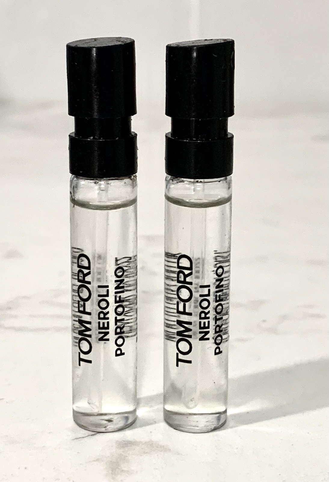 2X Tom Ford - Neroli Portofino - 0.07 oz, 2 ml EDP perfume spray vial