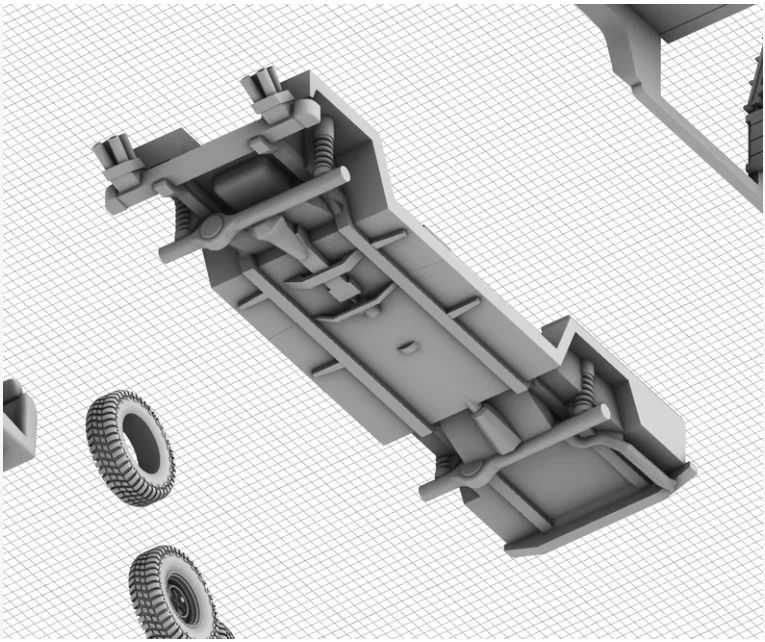 3D Printed 1/72 NATO armored special vehicles Unpainted - Image 4 of 4