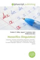Frederic P. Miller (U. A.) | Honorifics (Linguistics) | Taschenbuch | Englisch