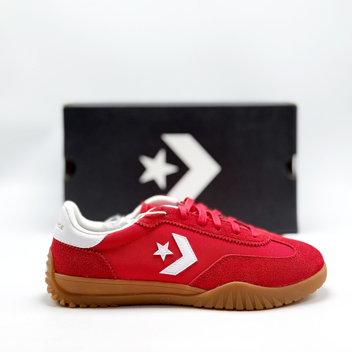 NEW* Unisex CONVERSE Run Star Trainer Low Red / White / Honey