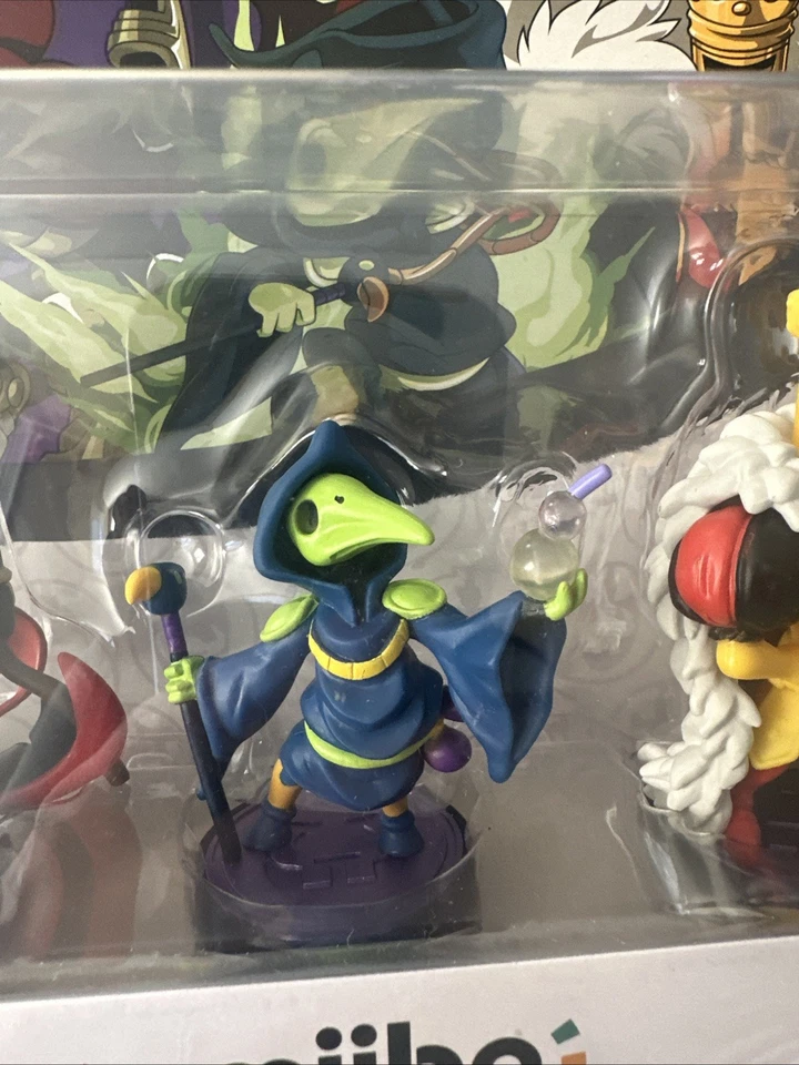 Nuevo Sellado Amiibo Pala Caballero Tesoro Trove Paquete de 3 Foto 3 de 4