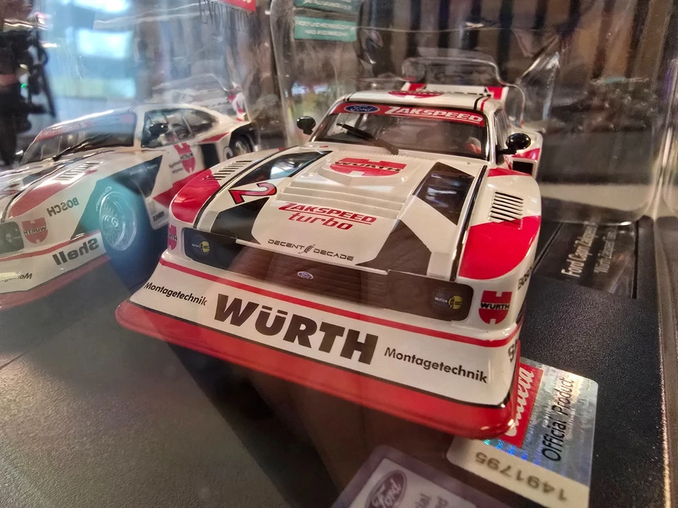 Carrera Evolution: Ford Capri Zakspeed Turbo "Würth-Zakspeed-Team, No.2" (27718) - Bild 3 von 4