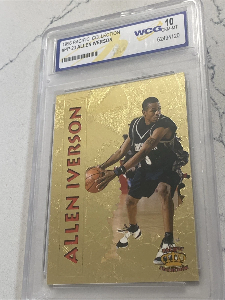 Allen Iverson 10 Graded Basketball Sports Trading Cards