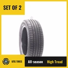 Set of (2) Used 215/55R17 Michelin Defender 2 98V - 10/32