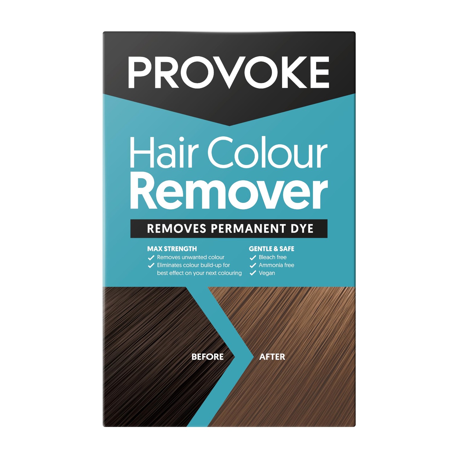 PROVOKE Hair Colour Remover, Max Strength 1 count (Pack of 1), Multicoloured