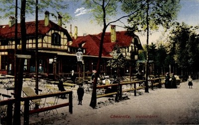 Postcard Chemnitz in Saxony, Waldschänke - 5066393