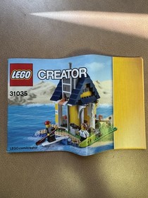 Lego Creator 31035 " Beach Hut " Instructions ONLY!!!! MANUAL 3 - Booklets