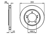 2X Bosch 0 986 478 839 Bremsscheibe FüR Suzuki