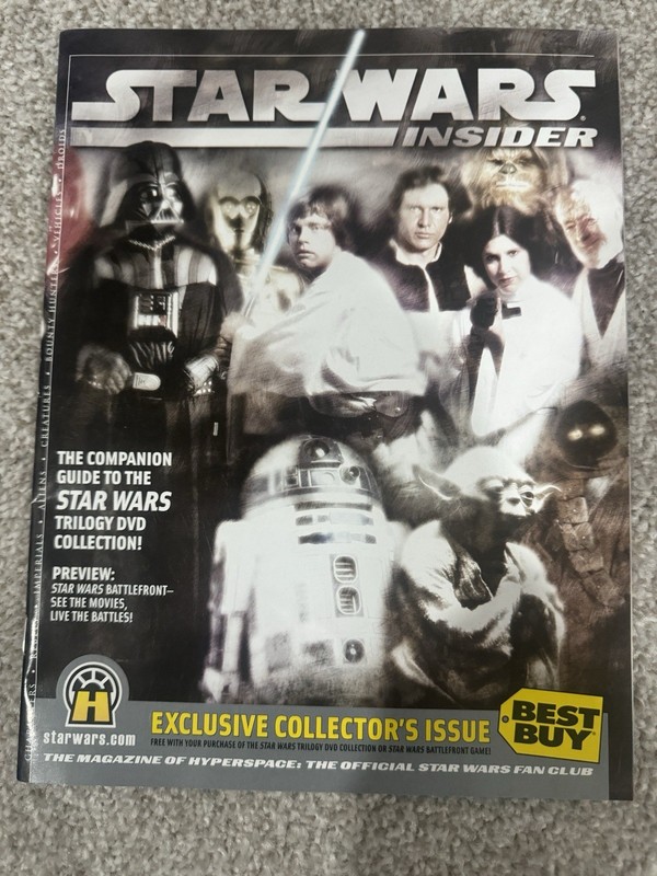 Star Wars Insider Magazine Best Buy Exclusive Collectors Issue - Used