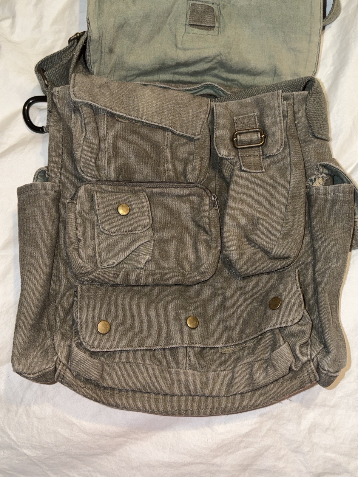 Vintage Diesel Y2K Archive Messenger Bag 0258 Series … - Gem