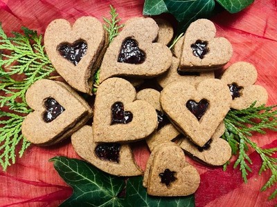 500 Gramm Linzer Herzen , Gebäck , Plätzchen, Selbst Gemacht