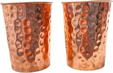 Set of 4 Pure Copper Moscow Mule Mugs 16oz Handmade Cocktail Beer Wine Cups