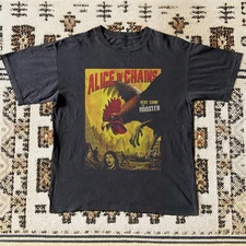 NEW! Alice In Chains Rooster Tour 2016 T-Shirt - Retro Rock Band Graphic Unisex 