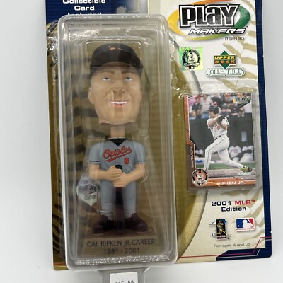 CAL RIPKEN JR PLAY MAKERS UPPER DECK COLLECTIBLES 2001 MLB EDITION