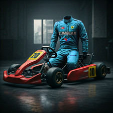 Tuta GoKart Racing - Protezione Livello 2 per Karting e Motorsport - Personalizzabile