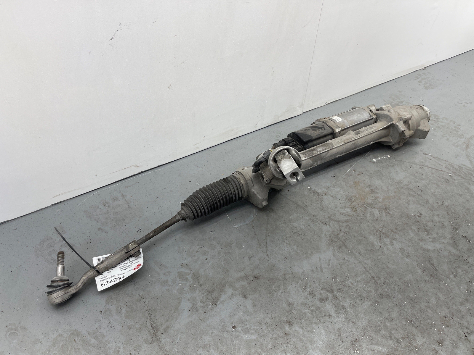 2014-2019 BMW I8 FRONT POWER STEERING GEAR RACK AND PINION *MISSING TIE ROD* OEM