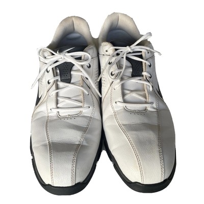 Nike Durasport III Soft Spike Shoes 628527-101 Men Size 11 White/Black Golf Nike Durasport III 3 Soft Spike Golf Shoes White/black  main image 3