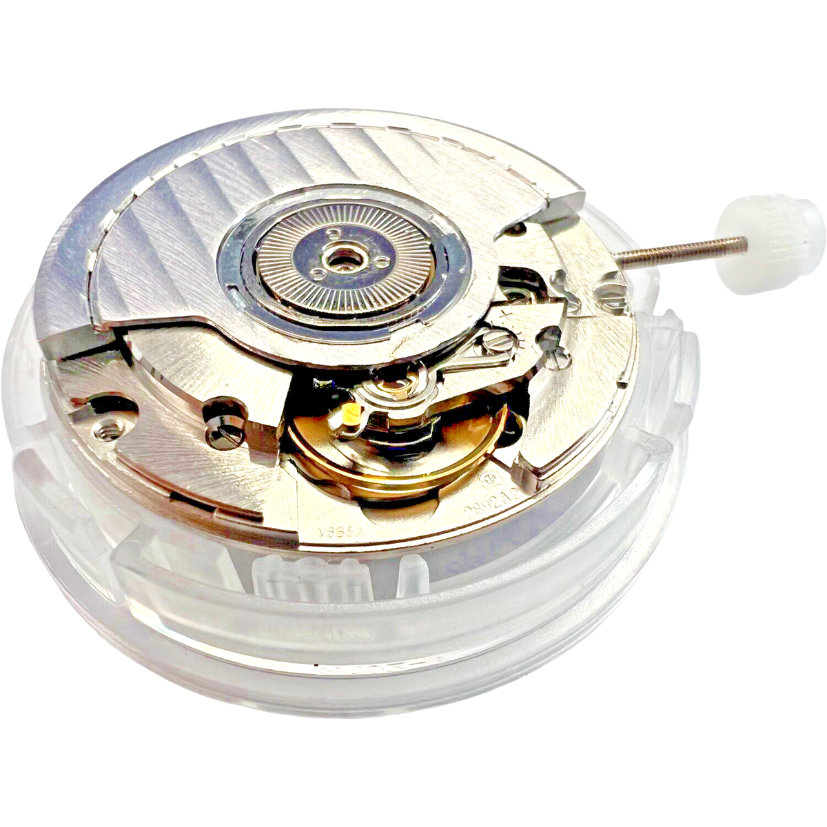 ETA MOVEMENT SWISS MADE- 2892A2 AUTOMATIC WHITE DATE DECORATED  ROTOR