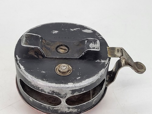 Firestone Fly Reel No 5643-2 Red Fly Fishing, RARE, Works, Needs Cleaning - Picture 6 of 7