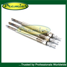 Premier 3x Diesel Heater Glow Plugs Fits Seat Ibiza (Mk5) 1.2 TDI