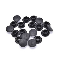 20X Black Hex Socket Allen Bolt Screw Nut Hexagon Head Cover Cap Protector H_z8