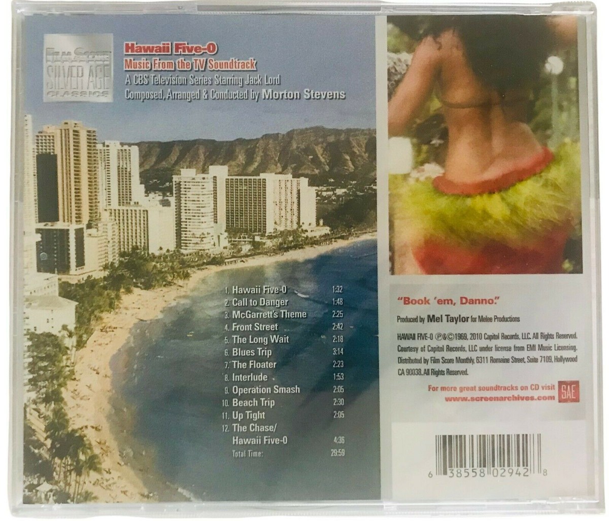 HAWAII FIVE-0: ORIGINAL SONGS CD　テレビシリーズ Hawaii Five-0 (Original Songs from the Television Series