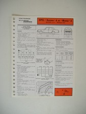 Revue technique Opel MANTA